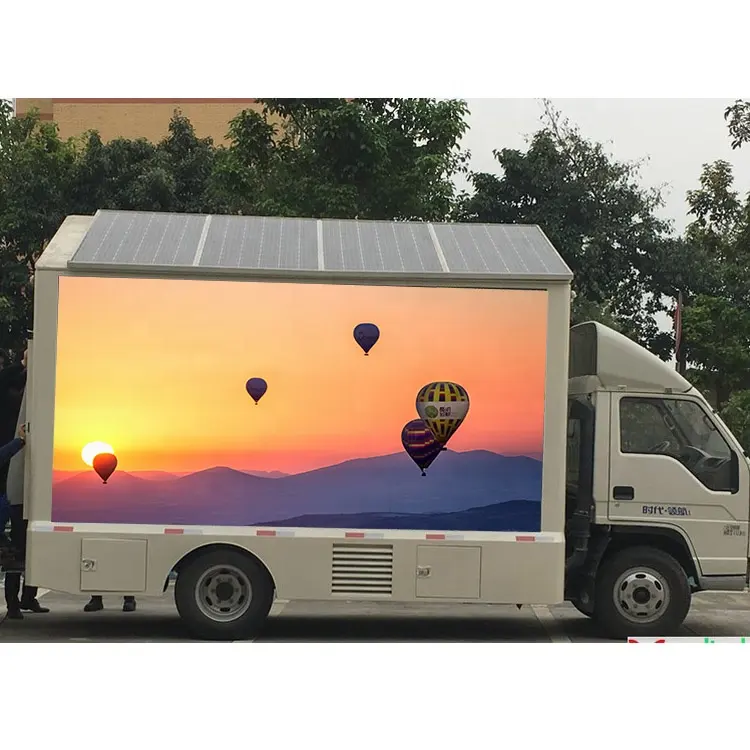 Outdoor Led Trailer Reclame P8 Enrgy Besparing Led Billboard Truck