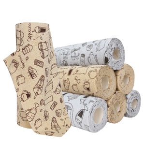 Rouleau <span class=keywords><strong>de</strong></span> chiffons en microfibre lavables détachables, serviettes en papier réutilisables ultra-absorbantes, fournitures <span class=keywords><strong>de</strong></span> nettoyage multi-usages pour l'entretien ménager - Product Image 1