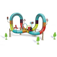Jouets de train électrique pour enfants, 38 pièces, éducatifs, à assembler soi-même, transformables, magiques, mignons, avec piste de course
