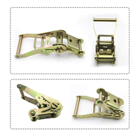 1'' 1.5'' 2'' 3'' 4'' Inch 50mm 5T Attache-cargaison à cliquet avec boucle, Chave Catraca, Ratsche, Cricchetto