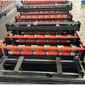 Chile Hot Sales 3 Layer Roll Forming Metal Ibr Roof Tile Corrugated Iron Sheet Making Machine