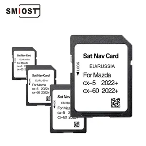 SMIOST Mazdacx-5 2014 kart Sat Nav SD için Mazda navigasyon haritalar için GPS araba aksesuarları kart 16GB avrupa