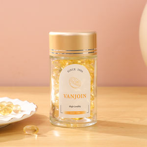 カスタムラベル 80ml 100ml 高透明ガラスカプセル ビタミンガラスボトル 詰め替え可能錠剤サプリメントボトル スクリューキャップ付き - Product Image 3