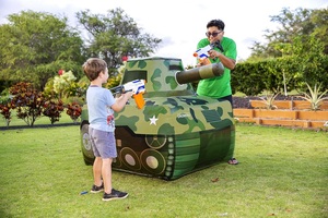Grand modèle <span class=keywords><strong>de</strong></span> char gonflable camouflage géant pour événements, publicité <span class=keywords><strong>de</strong></span> <span class=keywords><strong>rue</strong></span> et décoration extérieure - Product Image 2