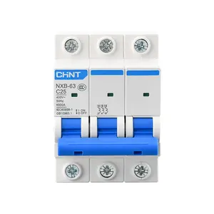 Chinese original brand CHINT China's best quality single-phase three-phase miniature circuit breaker chint Mcb mccb 63A 100A