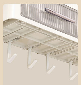 Estanterí<span class=keywords><strong>a</strong></span> de pared para cocina al por mayor, estante de almacenamiento doméstico sin perforaciones, caja de almacenamiento multifuncional para suministros de condimentos - Product Image 6