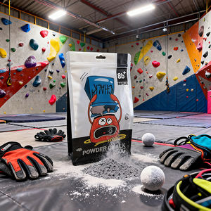 Pochette transparente givrée avec fermeture éclair, sac plat à fond plat pour petites pièces, matériel, <span class=keywords><strong>poudre</strong></span> de craie - Product Image 5