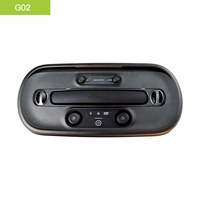 Haut-parleurs d'extérieur les plus vendus, lumières LED RGB, sangle d'épaule, 150W, 6,5 pouces, Bt5.0, EQ DSP, microphone sans fil UHF