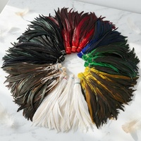 Offre Spéciale Plumes de Coq 20-45cm en Vrac Teintes Naturellement Demi-Bronze pour Costumes de Carnaval et Décoration