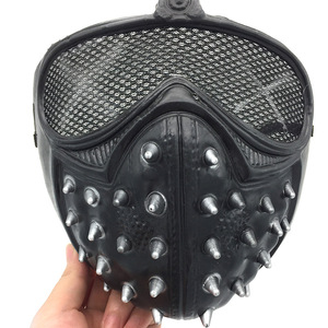 หน้ากากผีไซเบอร์พังก์สำหรับงานปาร์ตี้ฮาโลวีน ตกแต่งใบหน้าแบบอินเทอร์แอคทีฟพร้อมธีมเกม - Product Image 1