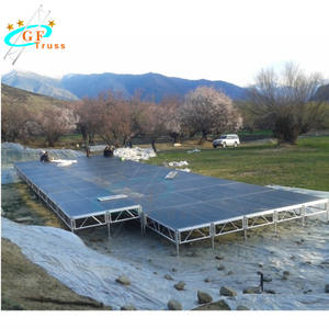 Escenarios Portátiles para Eventos, Escenario Móvil Plegable para Bodas al Aire Libre en Venta - Product Image 6