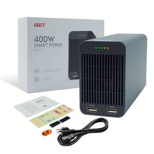 SP2417 400W SP2425 600W 800W RC แบตเตอรี่อะแดปเตอร์ชาร์จอะแดปเตอร์จ่ายไฟพร้อมเอาต์พุตการชาร์จ USB คู่สำหรับรุ่น RC Q6 - Product Image 3