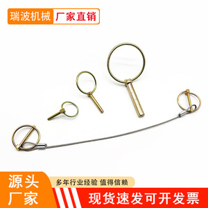 Ripple Galvanized O Ring Pins 4.5-16 Mm Safety Spring Pins For Mechanical <b>Fasteners</b> - Product Image 3