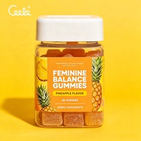 Natuurlijke Botanische Gemengde Snoepjes Vrouwelijke Balans Gummies Stabiele Ingrediëntenverhouding Ontwerp Wereldwijde Markt Bulkverzending Producten