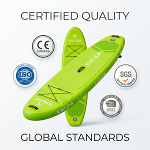 <span class=keywords><strong>Planche</strong></span> à pagaie gonflable de 9 pieds avec anneau de remorquage pour le <span class=keywords><strong>wakeboard</strong></span> derrière un <span class=keywords><strong>bateau</strong></span> ou un jet ski - Product Image 5