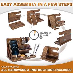 Soporte de bambú para móvil, ocho dientes Andador de, más antiguo - Product Image 5