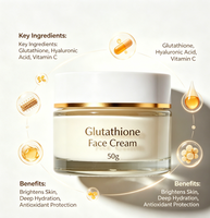 Crème Visage Éclaircissante Hydratante Anti-Taches Pigmentaires au Glutathion Marque Blanche