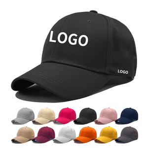 Berretto da baseball in bianco regolabile unisex in cotone vintage all'ingrosso Cappellini sportivi invecchiati tinti - Product Image 1