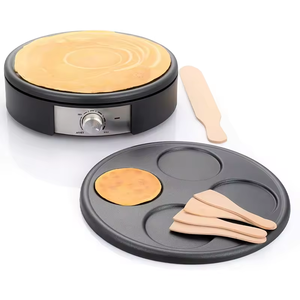 Machine à crêpes Aifa Flip Stack pour intérieur Machine à crêpes électrique 5 moelleux 1000W à température réglable Machine à crêpes 12 pouces - Product Image 4