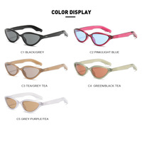 Lunettes de soleil tendance vintage 2026 avec rivets, style rétro, pour hommes, lunettes de soleil de luxe, lunettes de soleil œil de chat classiques pour femmes