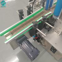 Applicateur d'étiquettes de précision de haute qualité de table technologie de positionnement étiqueteuse rotative pour sirop de flacon d'ampoule en verre