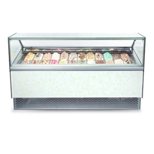 ตู้แช่ไอศกรีมเจลาโต้ 16 ถาด ราคาดีที่สุด / ตู้โชว์เจลาโต้ - Product Image 6