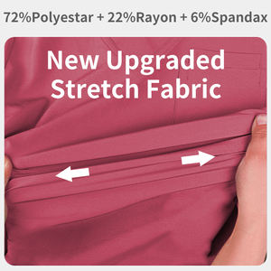 Venta superior Srubs Medical Nursing Hospital Uniformes Impermeable Scrubs Ropa Uniforme Médico Enfermera Scrub Sets - Product Image 2