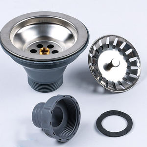 <span class=keywords><strong>Sifone</strong></span> per lavello da cucina/scarico per lavello/filtro per lavello da cucina in acciaio inossidabile 304 - Product Image 2