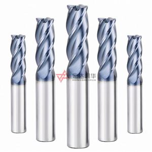 Fresas CNC de Carburo Cementado de Alta Rigidez HRC 45/55/60/65 para Madera y Metales - Product Image 4