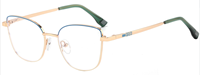 Monture optique classique en acier inoxydable de luxe à prix abordable, design tendance, en stock, vente chaude, lunettes unisexe pour la lecture