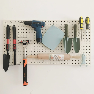 43-pc thép peghook loại cho nhà để xe lưu trữ kim loại PEG Hội Đồng Quản trị móc cho công cụ tổ chức cửa hàng hiển thị móc áo móc - Product Image 5