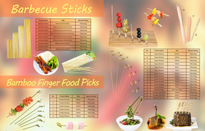 Bâtonnets de barbecue en bambou fins et longs, biodégradables, en vente promotionnelle, nouveaux produits - Product Image 6