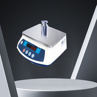Balance analytique électronique professionnelle étanche, balance numérique, précision de 0,1 g, capacité de 30 kg