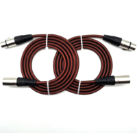 3 p Connecteurs Audio Bulk Plaqué Mâle Femelle Cannon Jack Socket Plug 3 Pin Xlr Cable Mount Connector for Dmx Dmx512 Microphone