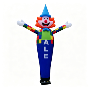 Nuevo diseño decoración <span class=keywords><strong>de</strong></span> Halloween al aire libre inflable dibujos animados payaso soporte <span class=keywords><strong>circo</strong></span> inflable Halloween divertido hombre - Product Image 4