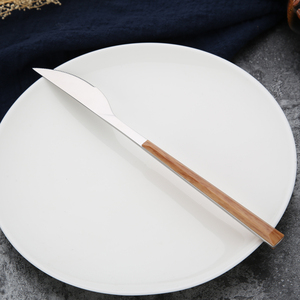 أدوات مائدة عالية الجودة من الفولاذ المقاوم للصدأ على الطراز الكوري، طقم ملاعق وشوك وسكاكين معدنية - Product Image 3