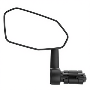 EasyDo Nouveau rétroviseur de guidon de vélo de montagne carré en plastique, rotation à 360 degrés, anti-éblouissement, réglable, agrandi, extensible, 73,4x130,9 mm - Product Image 4