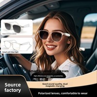 Nouvelle Arrivée Lunettes Intelligentes Anti-UV Anti-Lumière Bleue à Verres Polarisés avec Fonction Musique et Appel, Étanche IPX5, Idéales pour le Cyclisme, la Conduite et l'Usage Quotidien