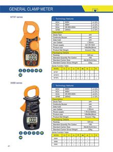 <span class=keywords><strong>Pinza</strong></span> Amperimétrica Digital <span class=keywords><strong>MT87</strong></span> con Zumbador de Continuidad - Product Image 2