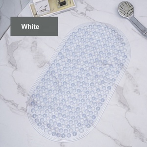 Tapis de douche antidérapant en silicone de bonne qualité, tapis de bain en PVC écologique avec ventouses - Product Image 1