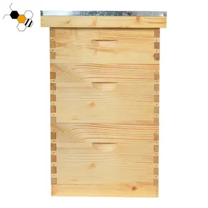 Langstroth 4 Layer Bee Hive Unassembled Beehive Box House For Bee Hive
