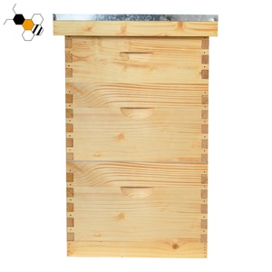 Langstarth รังผึ้ง4ชั้นกล่องรังผึ้งแบบไม่ประกอบสำหรับเลี้ยงผึ้ง - Product Image 1