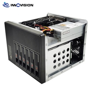 เซิร์ฟเวอร์จัดเก็บข้อมูล NAS แบบ Hot Swap 6 ช่องใส่ฮาร์ดดิสก์ สำหรับโรงงาน  พร้อมโปรเซสเซอร์ 4 คอร์ในตัว รองรับ M.2 SSD 6 ช่องใส่ฮาร์ดดิสก์ - Product Image 5