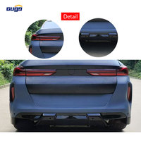 Kit de carrosserie GUGO E71 pour conversion complète de BMW X6 E71 (2008-2014) en style G06 LCI X6M (2023+) avec phares et feux arrière LED, capot