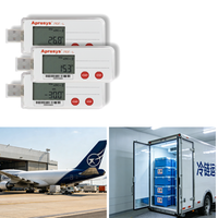 Registrador de Datos de Temperatura LCD de Un Solo Uso, Modelo PDF-L, Registrador de Temperatura Médico, Grabación Silenciosa, Datos Nunca Perdidos