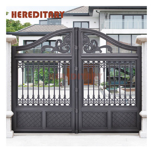 Portes automatiques en aluminium, <span class=keywords><strong>portail</strong></span> <span class=keywords><strong>coulissant</strong></span> pour allée et portails coulissants élégants - Product Image 2