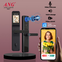 2023 chine usine haut d'empreintes digitales serrure de porte intelligente serrure de porte caméra avec interphone vidéo Wifi pour serrure de porte Airbnb