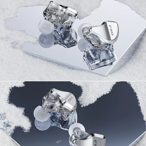 <span class=keywords><strong>FiiO</strong></span> JadeAudio JH5 Hi-Fi <span class=keywords><strong>Auriculares</strong></span> intrauditivos con 1DD + 4BA 5 controladores híbridos Cable de 2 pines de 0,78mm Interfaz desmontable de 3,5mm - Product Image 3