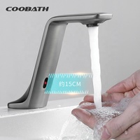 Robinet de lavabo en laiton à monter sur le comptoir, à un seul trou, pour salle de bain