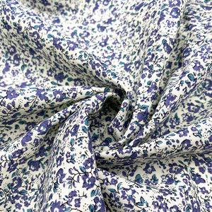 Nhiều Màu Hoa Văn Dệt May Mềm Mại Và Thời Trang Phụ Nữ Thiết Kế 100% Cotton In Vải Cho Hàng May Mặc - Product Image 3